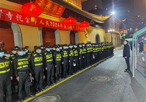 傾心助力護(hù)平安 盡責(zé)堅(jiān)守樹(shù)形象—宗保公司助力完成2024年春節(jié)安保
